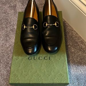 Gucci Jordaan black women’s loafers size 35